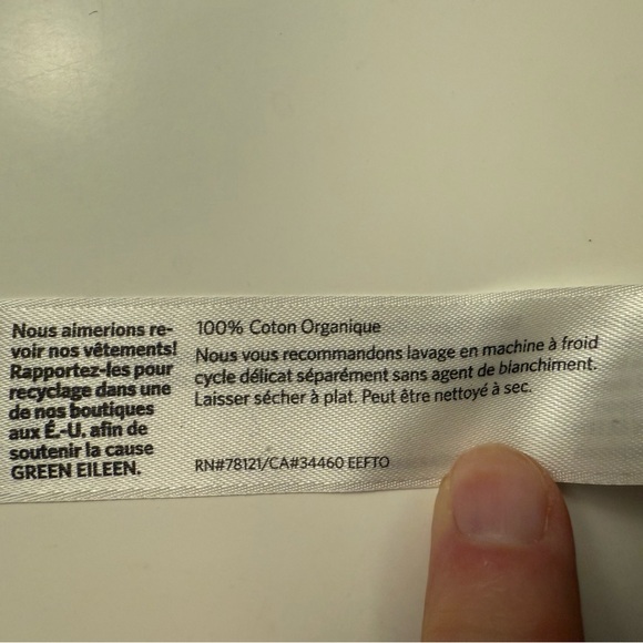 Eileen Fisher, 100% organic cotton, size Medium - Picture 10 of 10